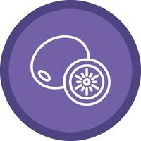 Kiwi Vector Icon Design
