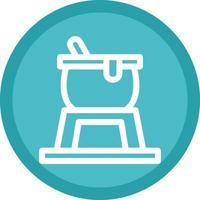 Fondue Vector Icon Design