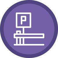 Parking Vector Icon Design