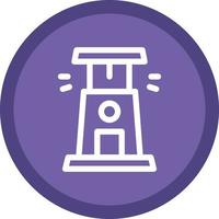 Lighthouse Vector Icon Design