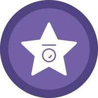 Walk of Fame Vector Icon Design