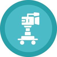 Camera Dolly Vector Icon Design