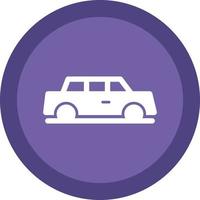 Limousine Vector Icon Design