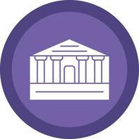 Parthenon Vector Icon Design