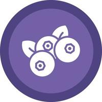 Blueberry Vector Icon Design