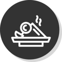 Nasi Goreng Vector Icon Design