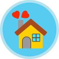 Family Home Vector Icon Design