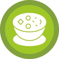 Clam Chowder Vector Icon Design