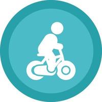 diseño de icono de vector de ciclismo