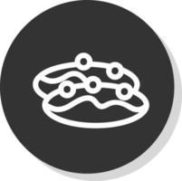 Eclair Vector Icon Design