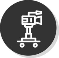 Camera Dolly Vector Icon Design