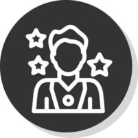 Superstar Vector Icon Design