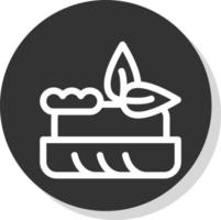 Bruschetta Vector Icon Design