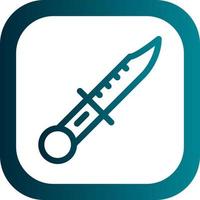 Dagger Vector Icon Design