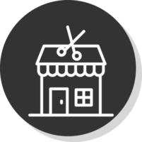 Barber Shop Vector Icon Design