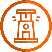 Lighthouse Vector Icon Design