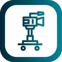 Camera Dolly Vector Icon Design