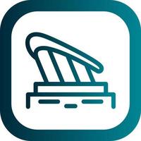 Dubai Opera Vector Icon Design