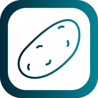 Potato Vector Icon Design