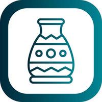 Amphora Vector Icon Design