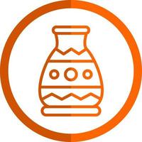 Amphora Vector Icon Design