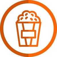 Popcorn Vector Icon Design