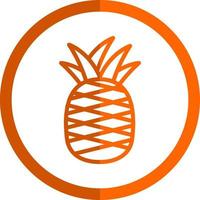 Pineapple Vector Icon Design