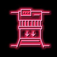 garbage factory equipment color icon vector illustration