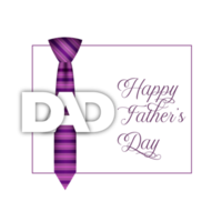 Modern happy fathers day attractive design png