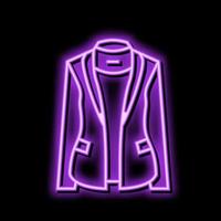 blazer prendas de vestir exteriores icono de color femenino ilustración vectorial vector