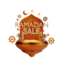 3d Ramadan uitverkoop png