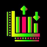 Bar Graph Vector Icon