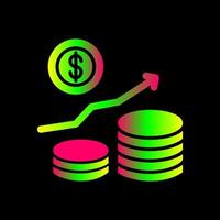 Money Growth Vector Icon