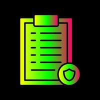 List Protection Vector Icon