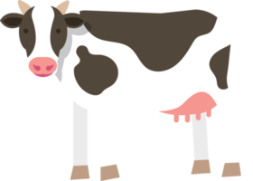 orgánico vaca limpiar agricultura comida diseño elementos png