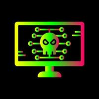 icono de vector de malware