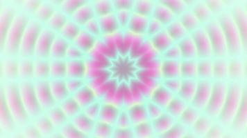 Glow smooth pastel kaleidoscope animation background video