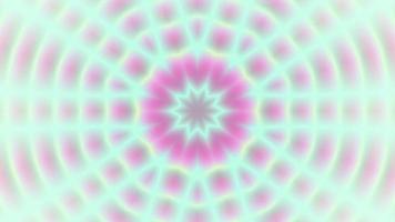 Glow smooth pastel kaleidoscope animation background video