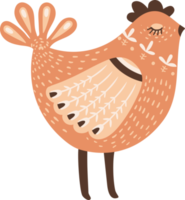 Ostern Hähnchen. Illustration png