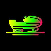 Snowmobile Vector Icon