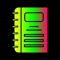 Notebook Vector Icon