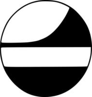 vector illustration of ball icon shape