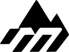 vector illustration of mountain icon