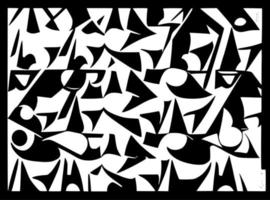 black and white of abstract background vector