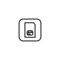 Measurer icon with outline style vector