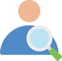 search magnify people vector