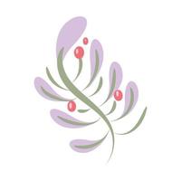 Abstract Flower Design. Hand Flower design for print or use as poster, card, flyer or T Shirt vector