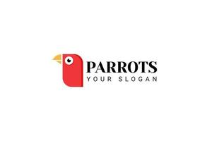 Parrot Logo Icon Vector Illustration