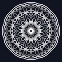 Decorative elements luxury ornament pattern gradient mandala design vector