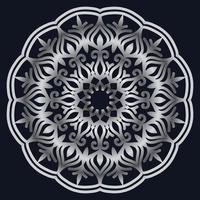 Decorative elements luxury ornament pattern gradient mandala design vector